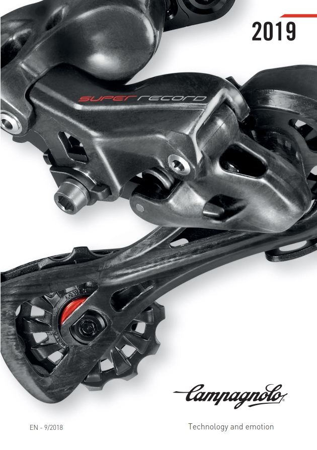 Produktový katalog CAMPAGNOLO 2019 Campagnolo Šírer